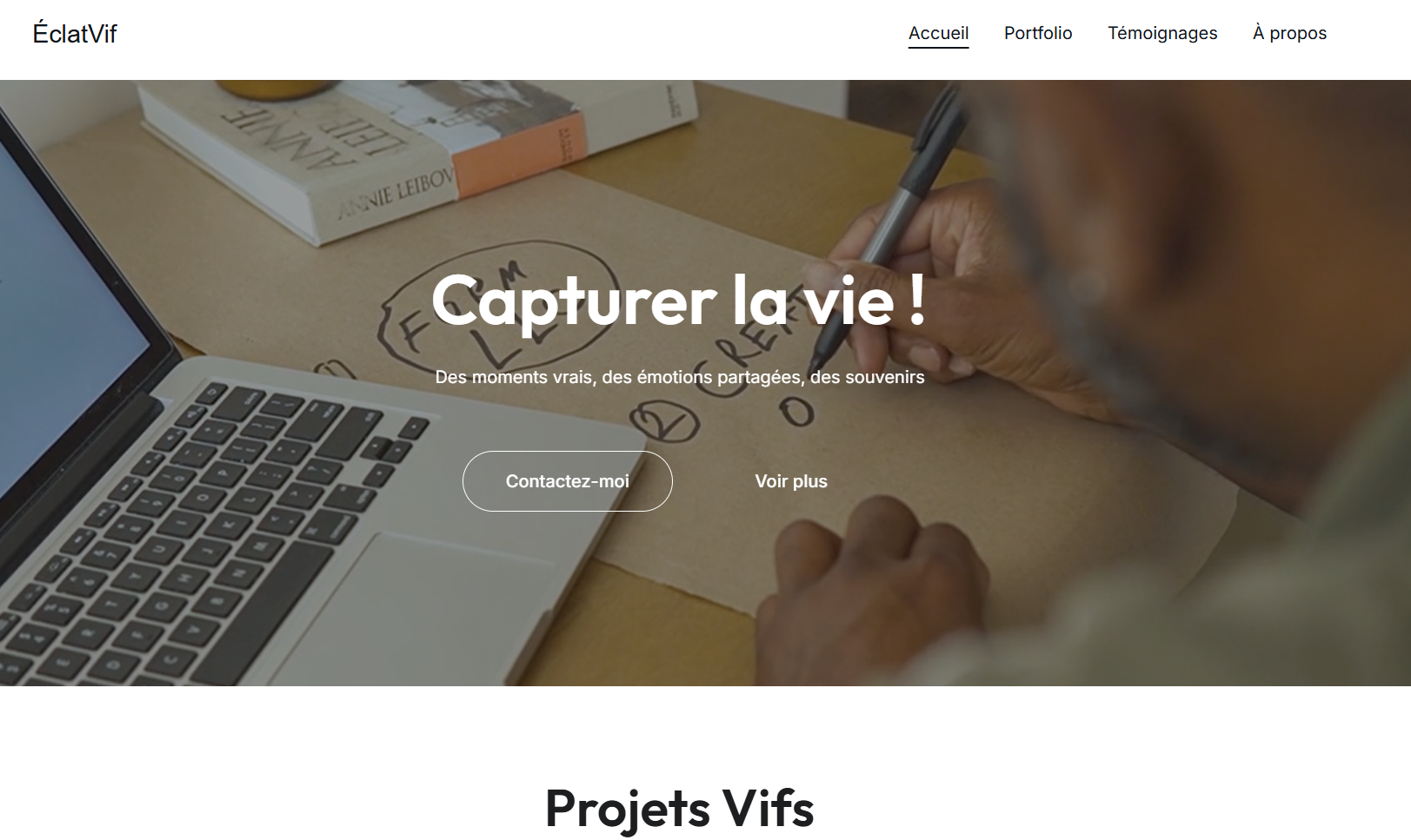 Photo portfolio site