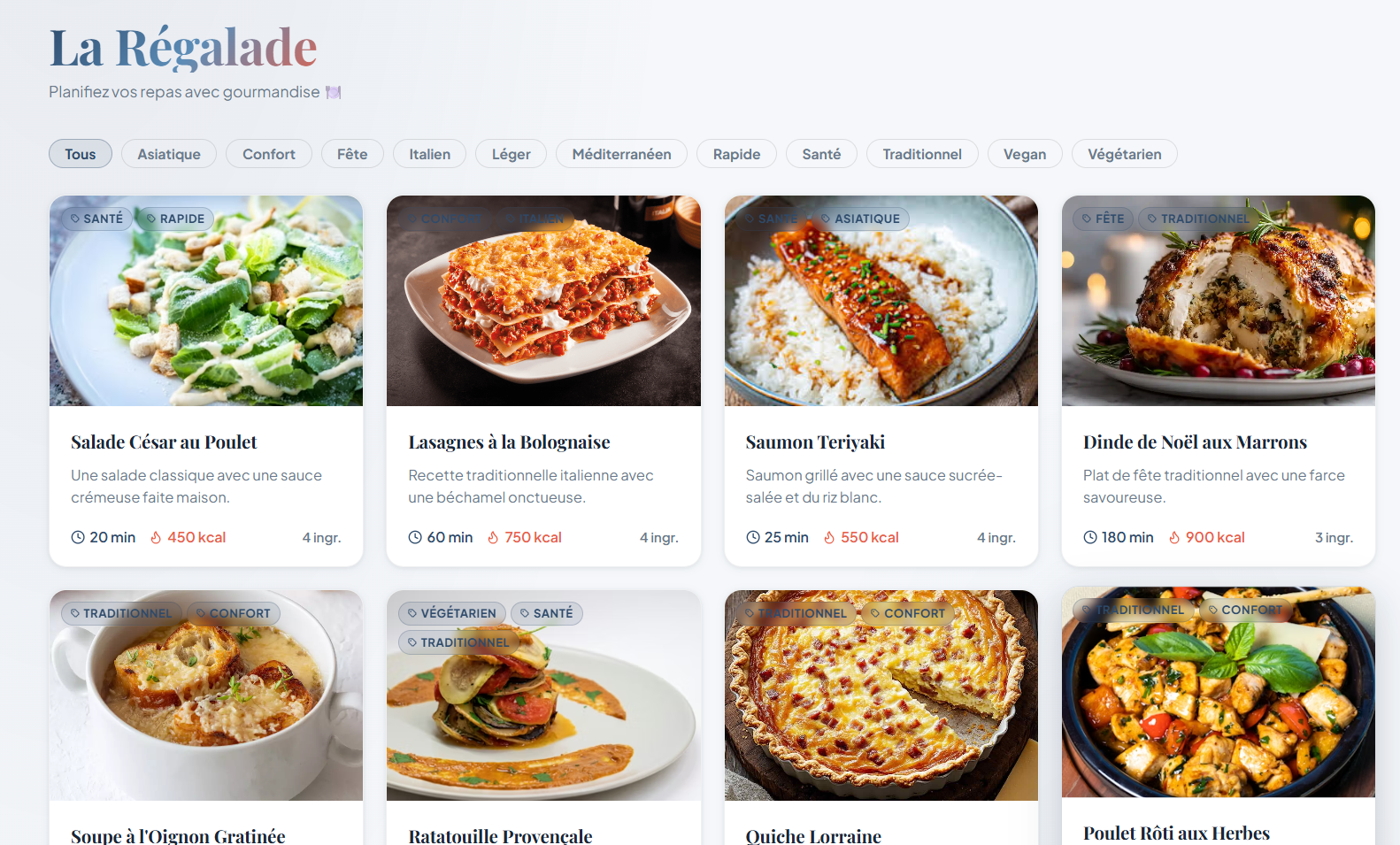 Recette site